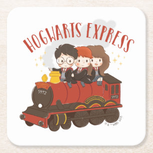 Chibi HOGWARTS EXPRESS™ Ride Rechteckiger Pappuntersetzer
