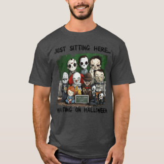 Chibi-Horror Warte nur hier zu Hallowee T-Shirt
