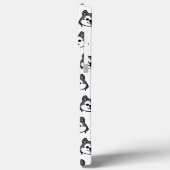 Chibi Husky patern - Cartoon-Hund-Stil Case-Mate iPhone Hülle (Rückseite / Links)