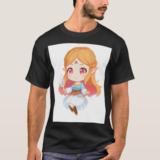 Chibi-Hylian-Prinzessin T-Shirt (Vorderseite)
