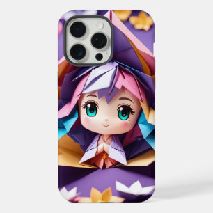 Chibi in Origami iPhone 15 Pro Max Hülle