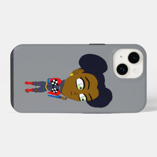Chibi iPhone Hülle (Rückseite (Horizontal))