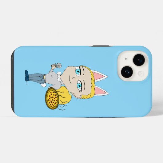 Chibi iPhone Hülle (Rückseite (Horizontal))