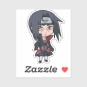 Chibi Itachi Uchiha - Anime Style Sticker (Blatt)