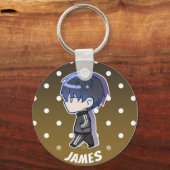 Chibi-James-Schlüsselanhänger Schlüsselanhänger (Vorderseite)