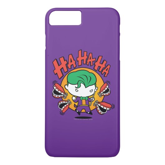 Chibi-Joker mit Spielzeugzähnen Case-Mate iPhone Hülle (Rückseite)