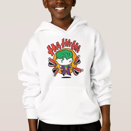 Chibi-Joker mit Spielzeugzähnen Hoodie (Vorderseite)