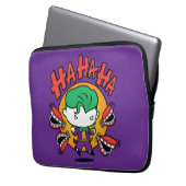 Chibi-Joker mit Spielzeugzähnen Laptopschutzhülle (Vorderseite Links)