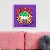 Chibi-Joker mit Spielzeugzähnen Leinwanddruck (Insitu (Wohnzimmer))