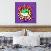 Chibi-Joker mit Spielzeugzähnen Leinwanddruck (Insitu (Schlafzimmer))