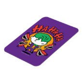 Chibi-Joker mit Spielzeugzähnen Magnet (Linke Seite)