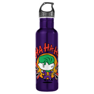 Chibi-Joker mit Spielzeugzähnen Trinkflasche