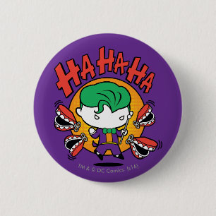 Chibi-Joker mit Spielzeugzecken Button