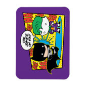 Chibi Joker Pranking Chibi Batman Magnet (Vertikal)