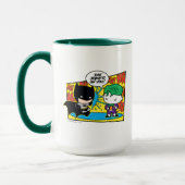Chibi Joker Pranking Chibi Batman Tasse (Links)