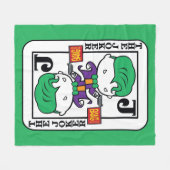 Chibi Joker Spielkarte Fleecedecke (Vorderseite (Horizontal))