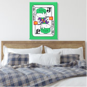 Chibi Joker Spielkarte Leinwanddruck (Insitu (Schlafzimmer))