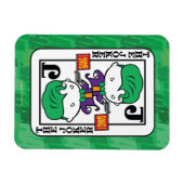 Chibi Joker Spielkarte Magnet (Horizontal)