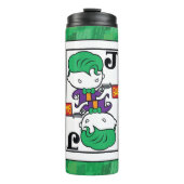Chibi Joker Spielkarte Thermosbecher (Vorderseite)