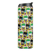 Chibi-Joker und Batman-Kartenmuster Thermosbecher (Nach links gedreht)