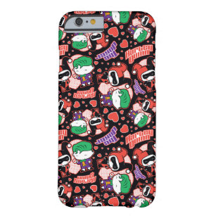 Chibi Joker und Harley Heart Pattern Barely There iPhone 6 Hülle