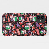 Chibi Joker und Harley Heart Pattern Case-Mate iPhone Hülle (Rückseite (Horizontal))