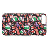 Chibi Joker und Harley Heart Pattern Case-Mate iPhone Hülle (Rückseite (Horizontal))