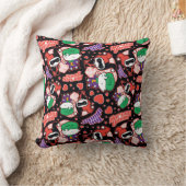 Chibi Joker und Harley Heart Pattern Kissen (Decke)