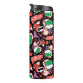 Chibi Joker und Harley Heart Pattern Thermosbecher (Nach rechts gedreht)