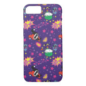 Chibi Joker und Harley Pattern Case-Mate iPhone Hülle (Rückseite)