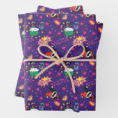 Chibi Joker und Harley Pattern Geschenkpapier Set (Beispiel)