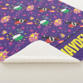 Chibi Joker und Harley Pattern Sherpadecke (3/4)