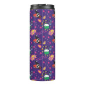 Chibi Joker und Harley Pattern Thermosbecher (Rückseite)