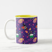 Chibi Joker und Harley Pattern Zweifarbige Tasse (Links)