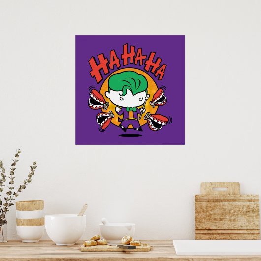 Chibi Joker With Toy Teeth Poster (Küche)