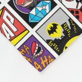 Chibi Justice League Compilation Pattern Fleecedecke (Ecke)