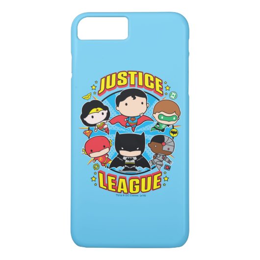 Chibi Justice League Group Case-Mate iPhone Hülle (Rückseite)
