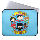 Chibi Justice League Group Laptopschutzhülle (Vorderseite)