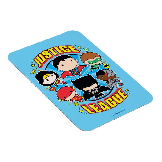 Chibi Justice League Group Magnet (Rechte Seite)