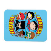 Chibi Justice League Group Magnet (Horizontal)