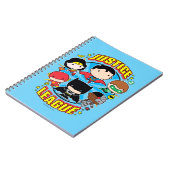 Chibi Justice League Group Notizblock (Linke Seite)