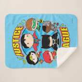 Chibi Justice League Group Sherpadecke (Vorderseite (Horizontal))