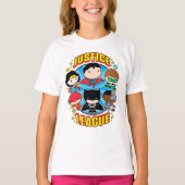 Chibi Justice League Group T-Shirt (Vorderseite)