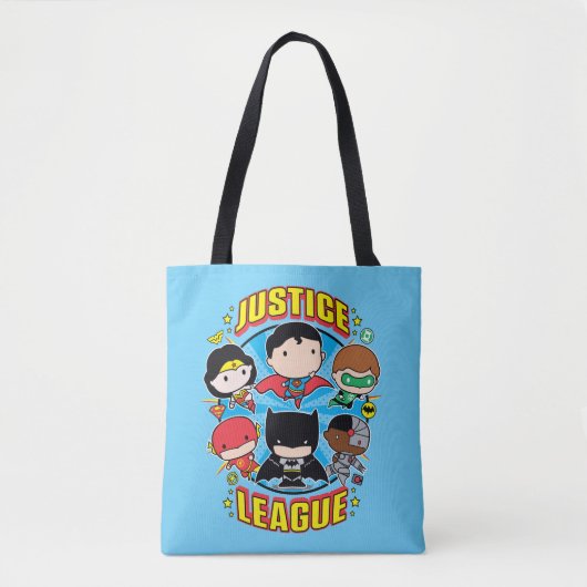 Chibi Justice League Group Tasche (Vorderseite)