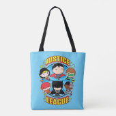 Chibi Justice League Group Tasche (Rückseite)