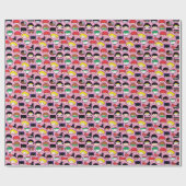 Chibi Justice League Leader Pattern Geschenkpapier (Flach)