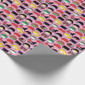 Chibi Justice League Leader Pattern Geschenkpapier (Ecke)