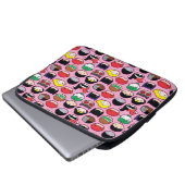 Chibi Justice League Leader Pattern Laptopschutzhülle (Vorne Knopf)