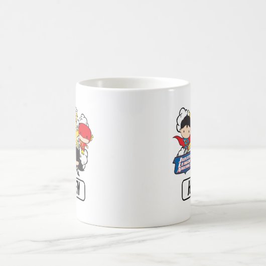 Chibi Justice League of America Explosion Kaffeetasse (Mittel)