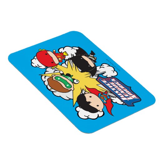 Chibi Justice League of America Explosion Magnet (Rechte Seite)